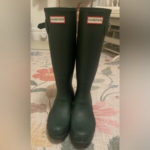 Hunter Green Winter & Rain Boots